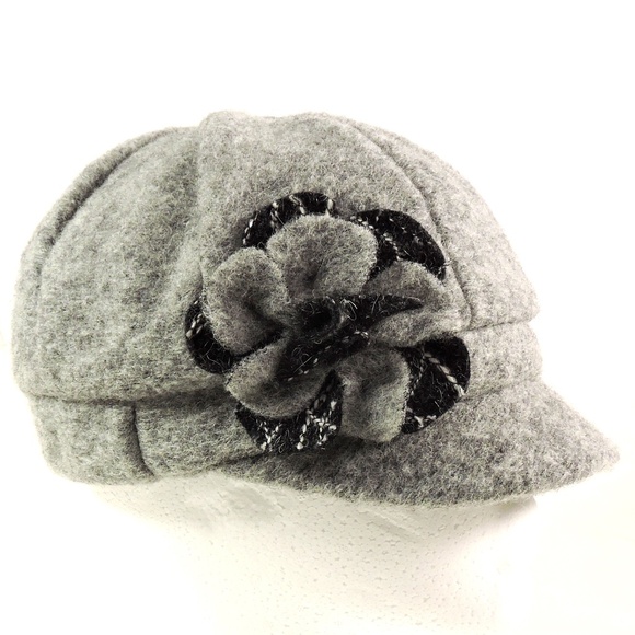Complit Accessories - COMPLIT 🇮🇹 WOMEN'S GREY WOOL WINTER HAT